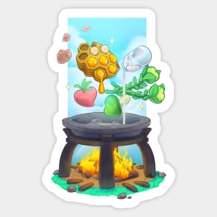 Food of the Wild Sticker